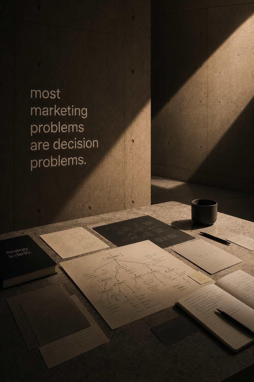 Most marketing problems are decision problems.